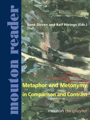 cover image of Metaphor and Metonymy in Comparison and Contrast